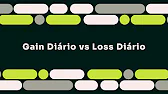 GAIN DIÁRIO vs LOSS DIÁRIO | TRADING DATA